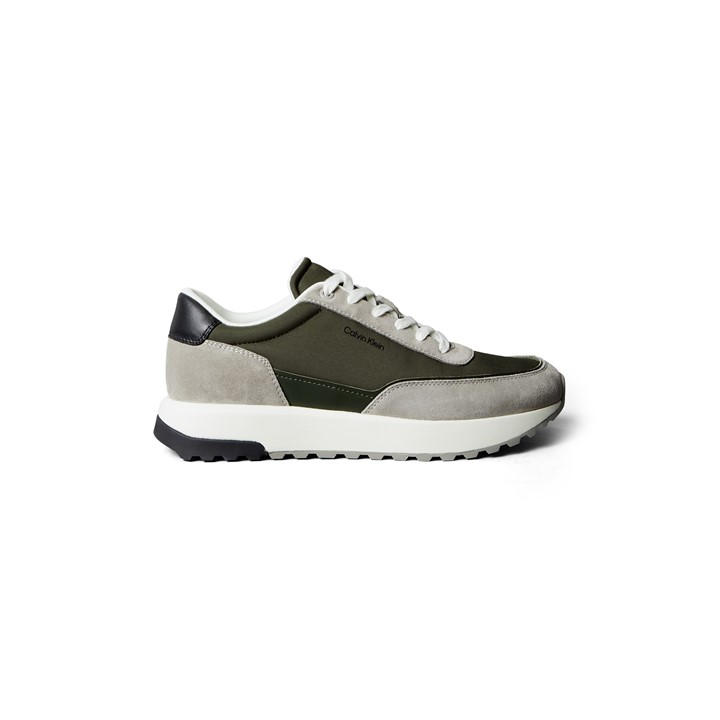 Calvin Klein Men's Grey Low Top Runners in Size 8, Sports Direct