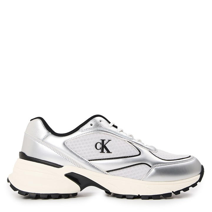 Calvin Klein Men's White Ck L Hike Runner Sn61