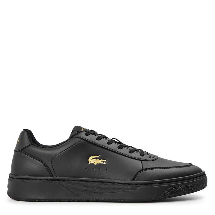 Lacoste Men's Black Low-Top Trainers in Size 8, Sports Direct