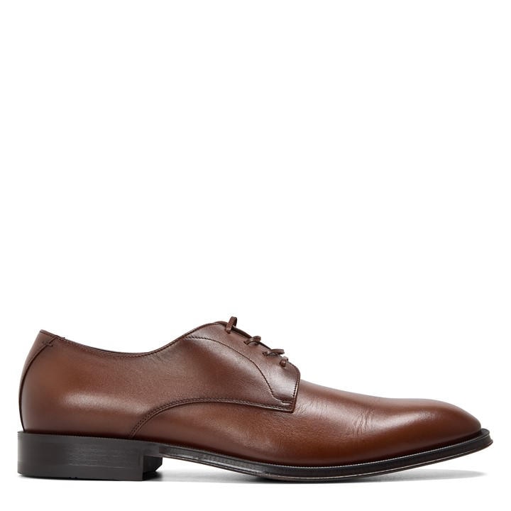 Boss Men's Brown Low-Top Trainers in Size 7, Sports Direct