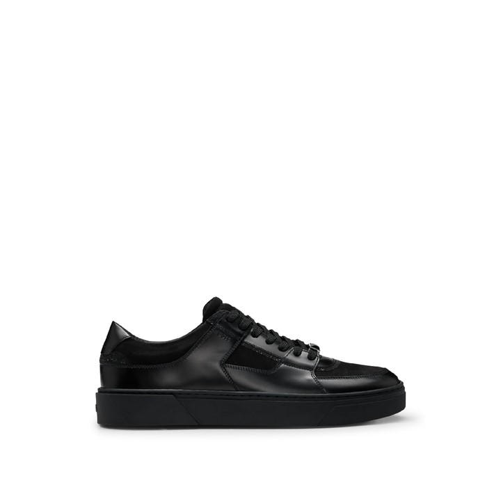 Boss Men's Black Low-Top Trainers in Size 7, Sports Direct
