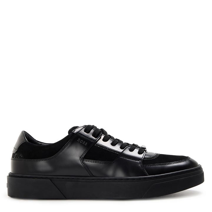 Boss Men's Black Low-Top Trainers in Size 8, Sports Direct