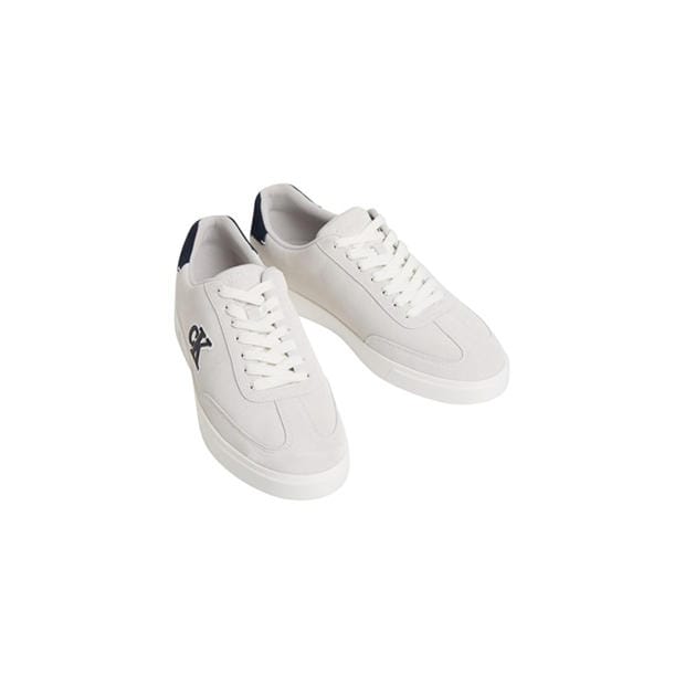 Off Wht/Ck Nvy - CALVIN KLEIN - Men's Low-Top Trainers