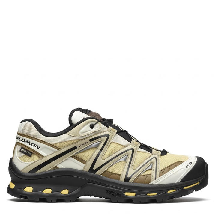 Salomon Men's Beige Trainers in Size 8, Sports Direct