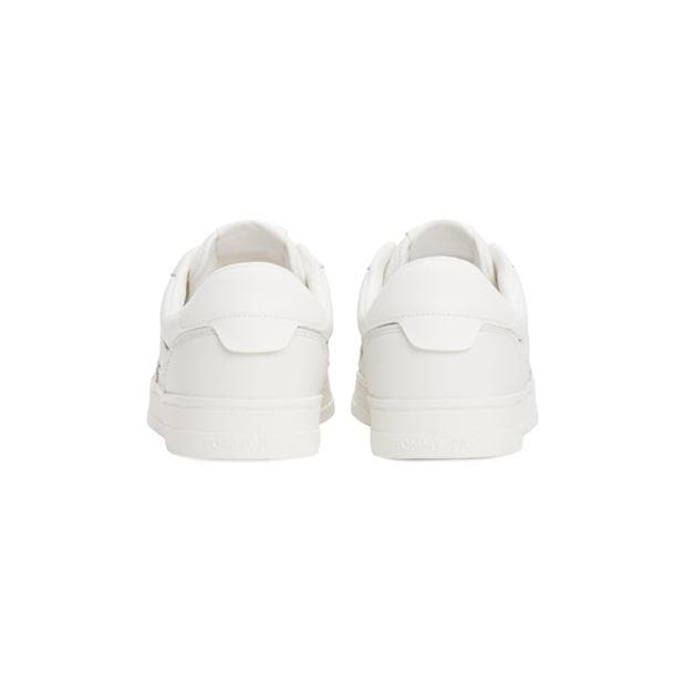 Ecru - Tommy Jeans - Men's Low-Top Trainers
