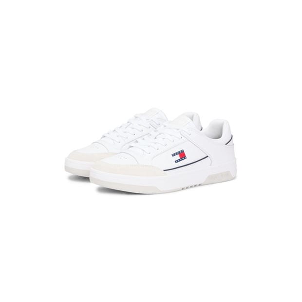 White - Tommy Jeans - Men's Low-Top Trainers