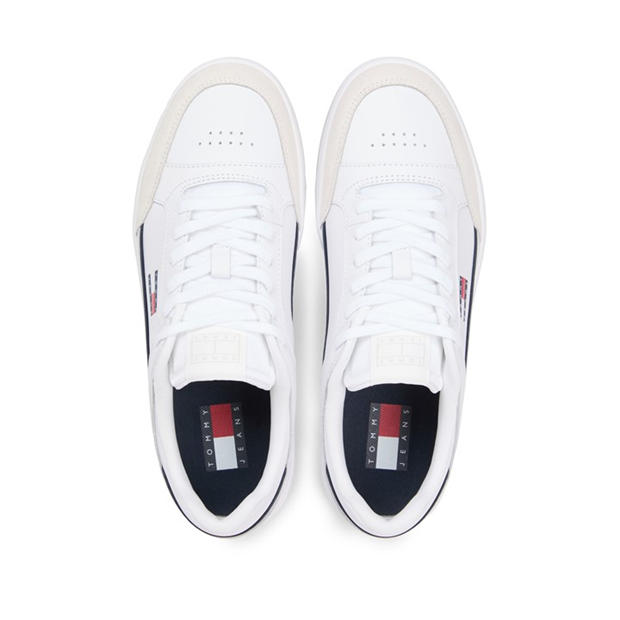 White - Tommy Jeans - Men's Low-Top Trainers