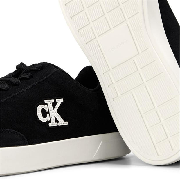 Black/White - CALVIN KLEIN - Men's Low-Top Trainers
