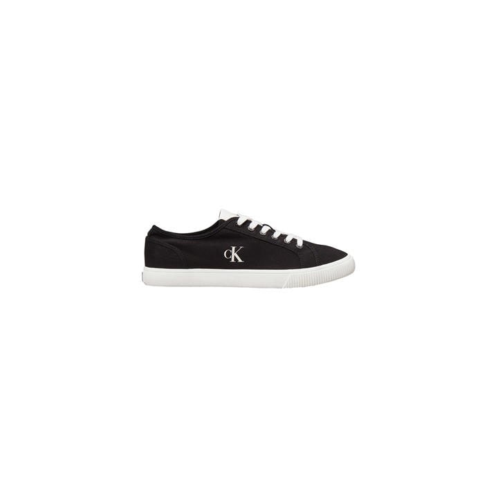 Calvin Klein Men's Black Low-Top Trainers in Size 8, Sports Direct