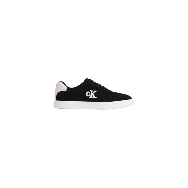 Calvin Klein Men's Black Low-Top Trainers in Size 7, Sports Direct