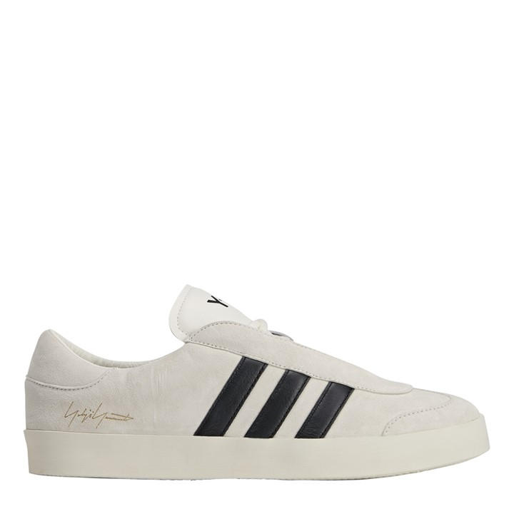 Y3 Men's White Gazelle Low-Top Trainers in Size 9, Sports Direct