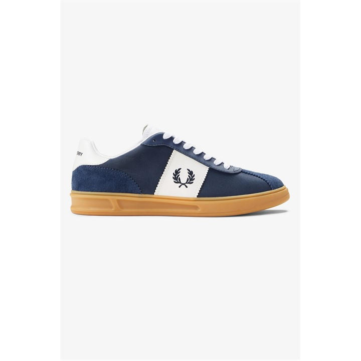 Fred Perry Men's Blue Low-Top Trainers in Size 9, Sports Direct