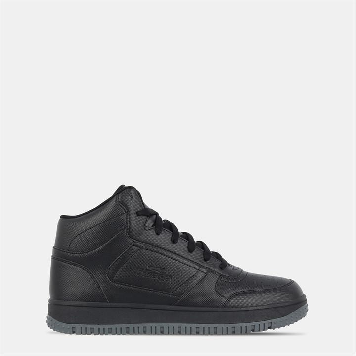 Slazenger Men's Black Tower Wint Hi Trainers Size 10