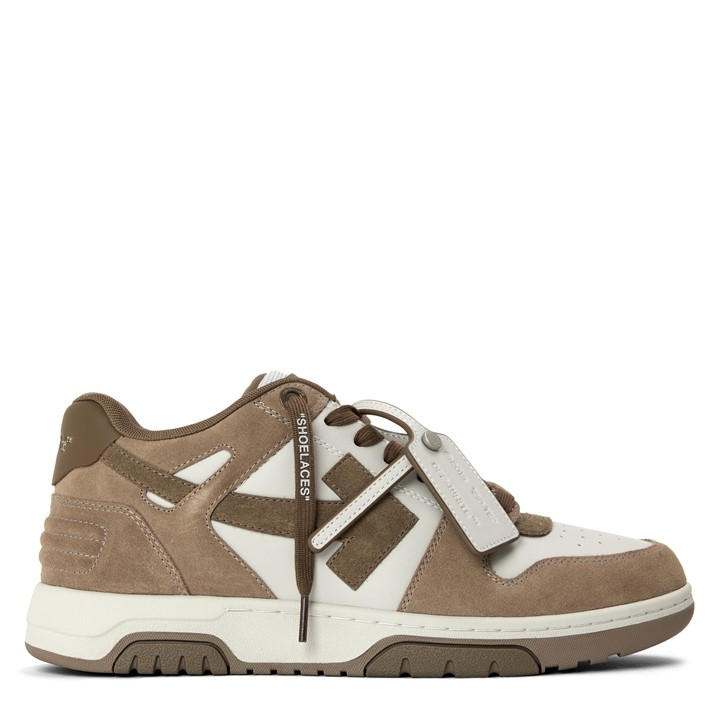 Off White Men's White Off Out Office Low-Top Trainers in Size 10, Sports Direct