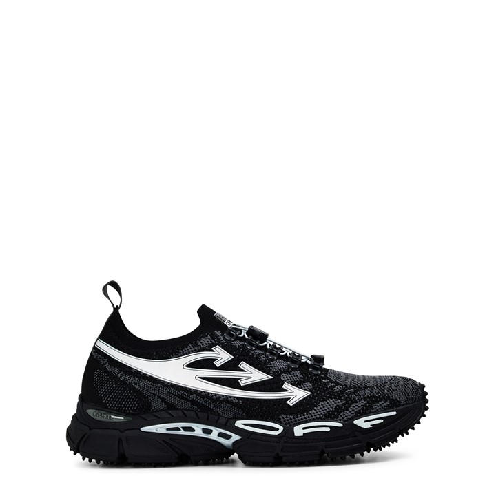 Off White Men's Black Trainers in Size 7, Sports Direct