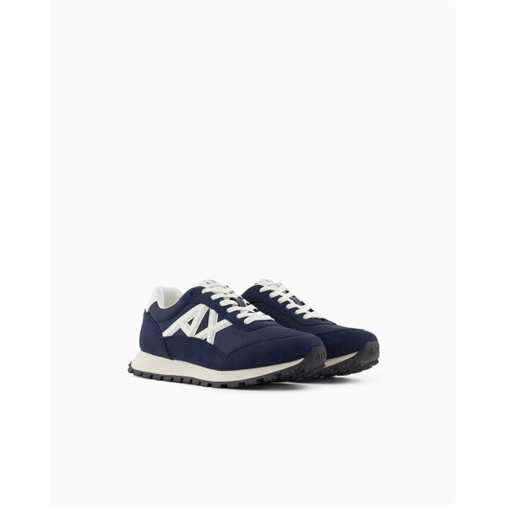 Armani Exchange Men's Blue Runners in Size 8, Sports Direct