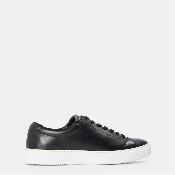 Boss Men's Black Enlight Tenn Low-Top Trainers in Size 7, Sports Direct