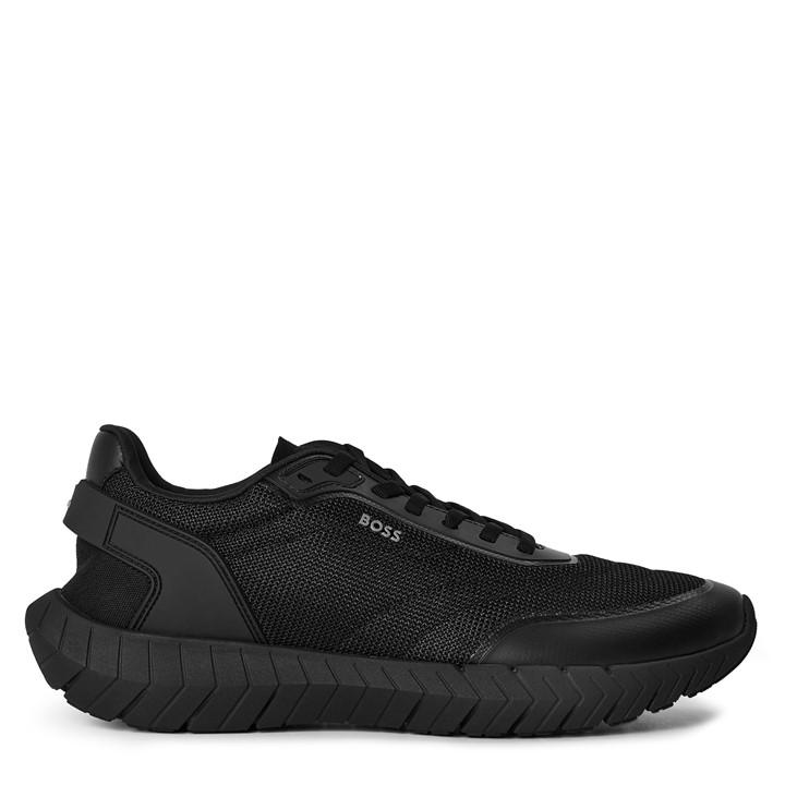 Boss Men's Black Trainers in Size 8, Sports Direct