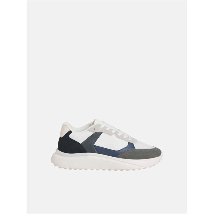 Jack And Jones Men's White Aspire Runners in Size 7, Sports Direct