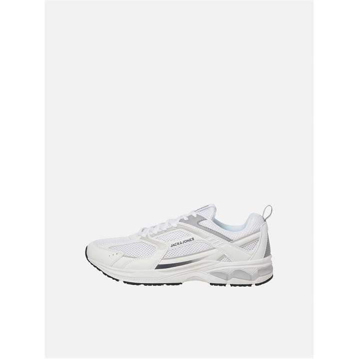 Jack And Jones Men's White Tokyo Mesh Runners in Size 7, Sports Direct