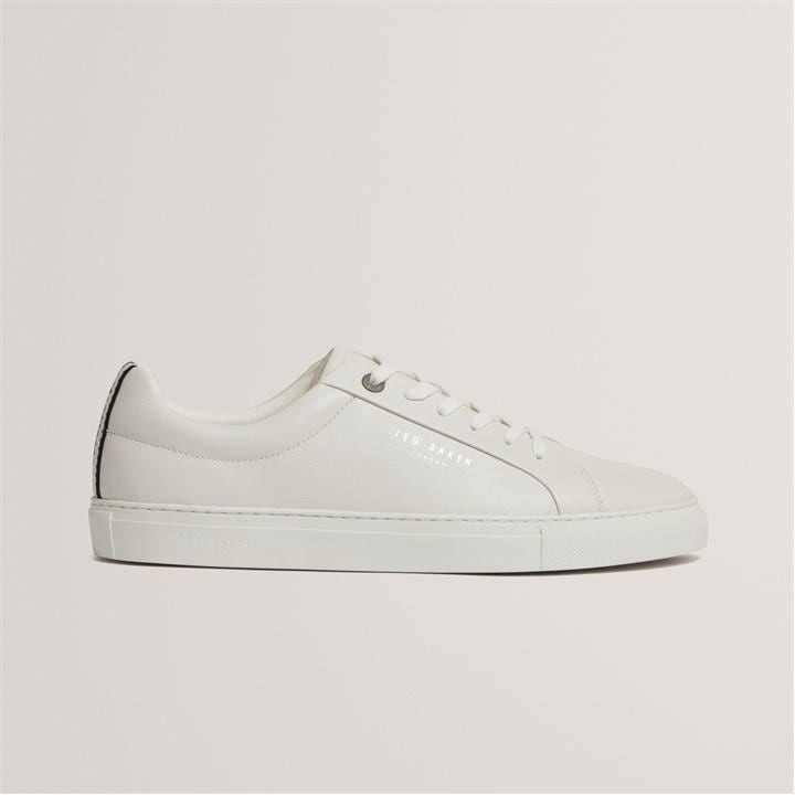 Ted Baker Men's White Webbing Trainer in Size 11, Sports Direct