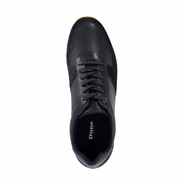NAVY - Dune London - Men's Low-Top Trainers