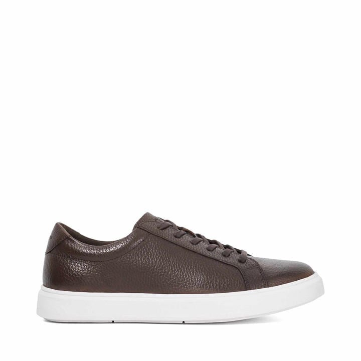Dune London Men's Brown Low-Top Trainers in Size 12, Sports Direct