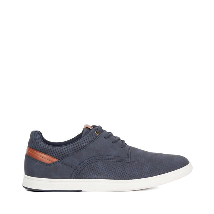 Dune London Men's Blue Low-Top Trainers in Size 6, Sports Direct