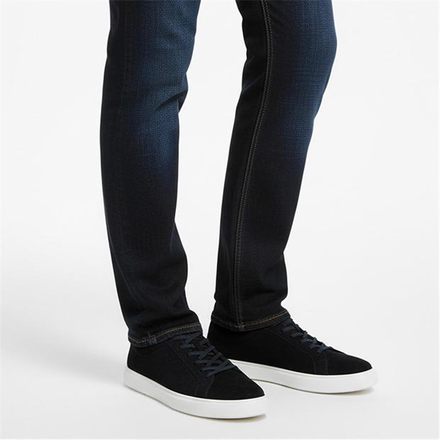 Navy - Dune London - Men's Low-Top Trainers