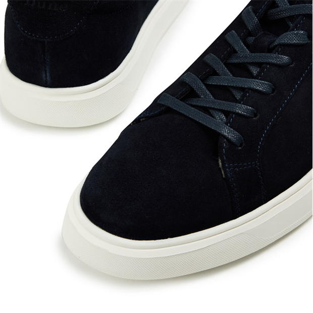 Navy - Dune London - Men's Low-Top Trainers