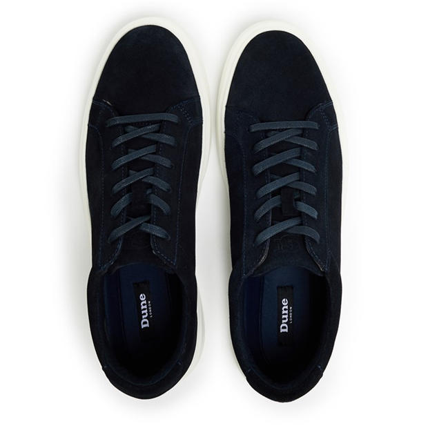 Navy - Dune London - Men's Low-Top Trainers