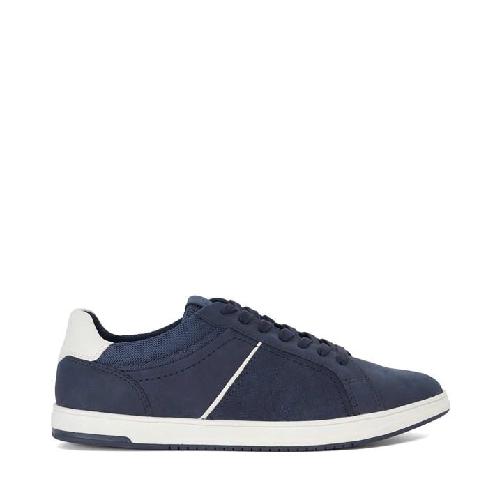 Dune London Men's Blue Low-Top Trainers in Size 8, Sports Direct