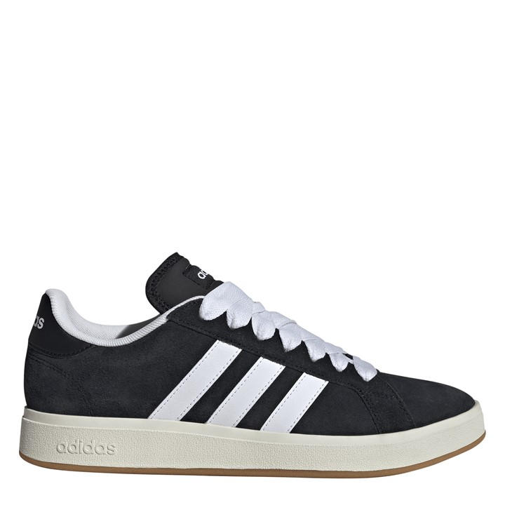 Adidas Men's Black Adiads Grand Court Base 00S Shoes in Size 7, Sports Direct