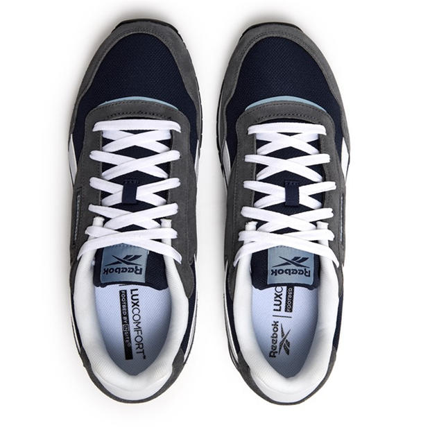 Navy/Grey - Reebok - Men's Glide Trainers
