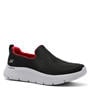 Black/Red - Skechers - GOwalk Flex Mens Slip On Trainers