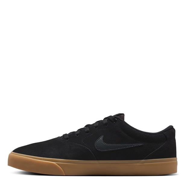 Black - Nike - Charge Low Suede Shoes Mens