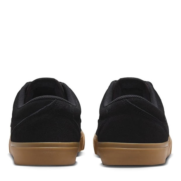 Black - Nike - Charge Low Suede Shoes Mens