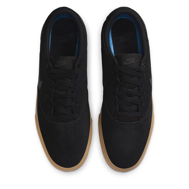 Black - Nike - Charge Low Suede Shoes Mens