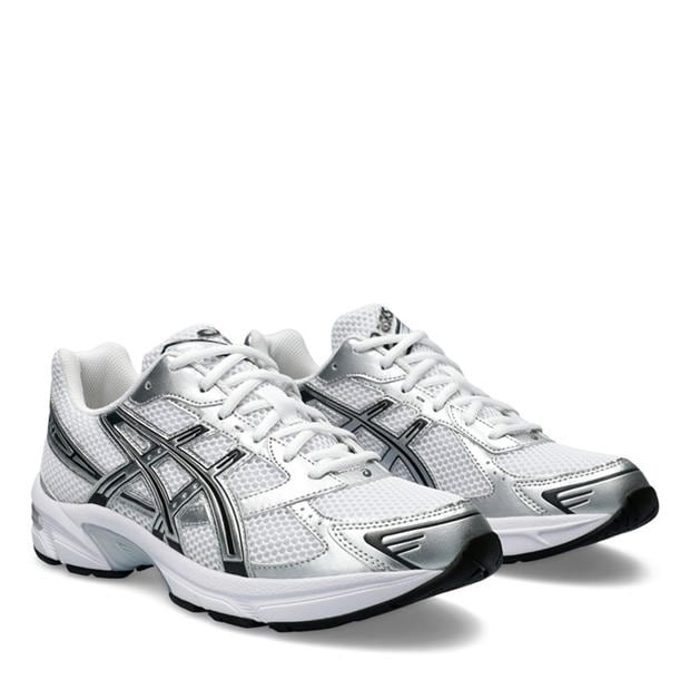 White/Blk/Slvr - Asics - Sportstyle GEL-1130 Trainers