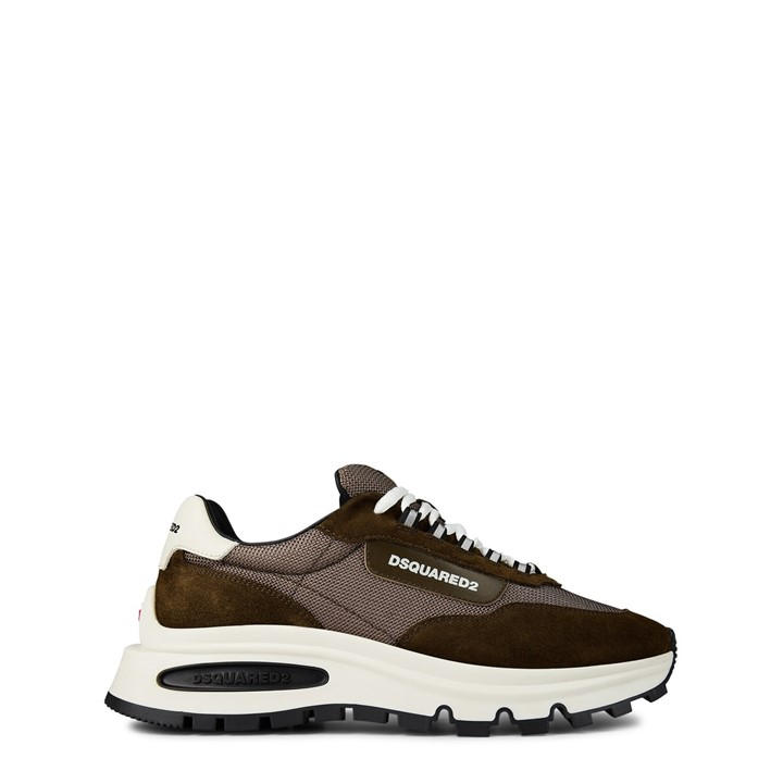 Dsquared2 Men's Green Run Ds2 Trainers in Size 11, Sports Direct