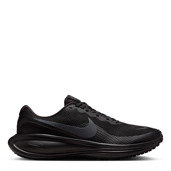 Nike Men's Black Revolution 8 Road Running Shoes in Size 6.5, Sports Direct