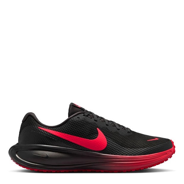 Blk/Red - Nike - Revolution 8 Road Running Shoes Mens