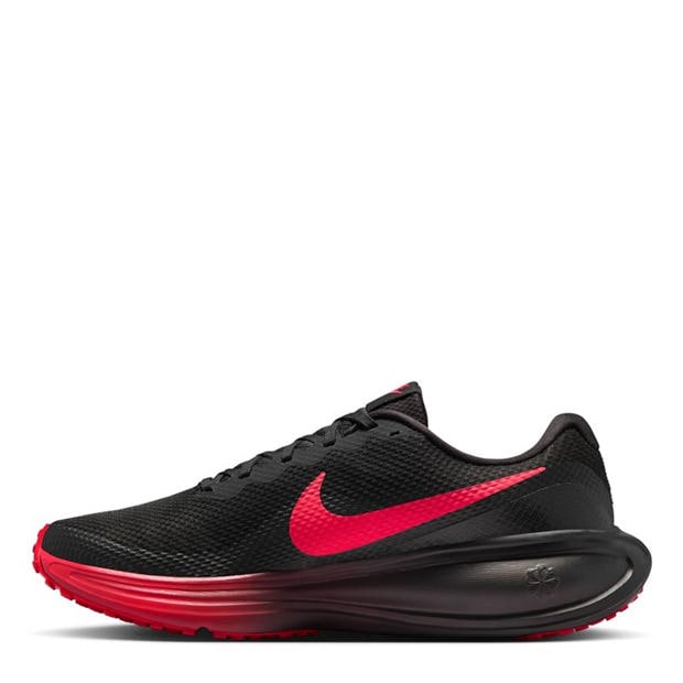 Blk/Red - Nike - Revolution 8 Road Running Shoes Mens