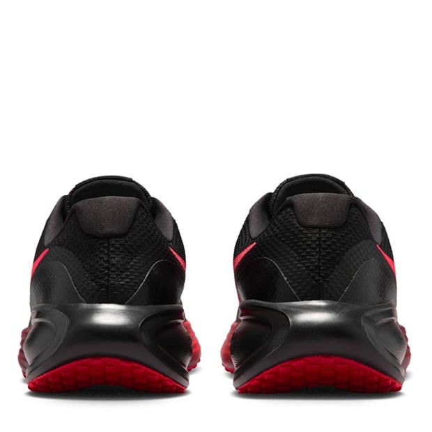 Blk/Red - Nike - Revolution 8 Road Running Shoes Mens