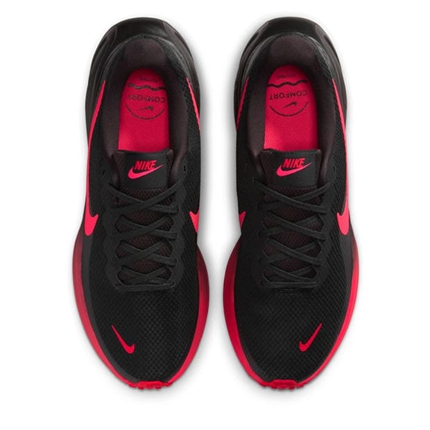 Blk/Red - Nike - Revolution 8 Road Running Shoes Mens