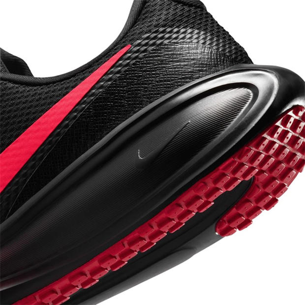Blk/Red - Nike - Revolution 8 Road Running Shoes Mens