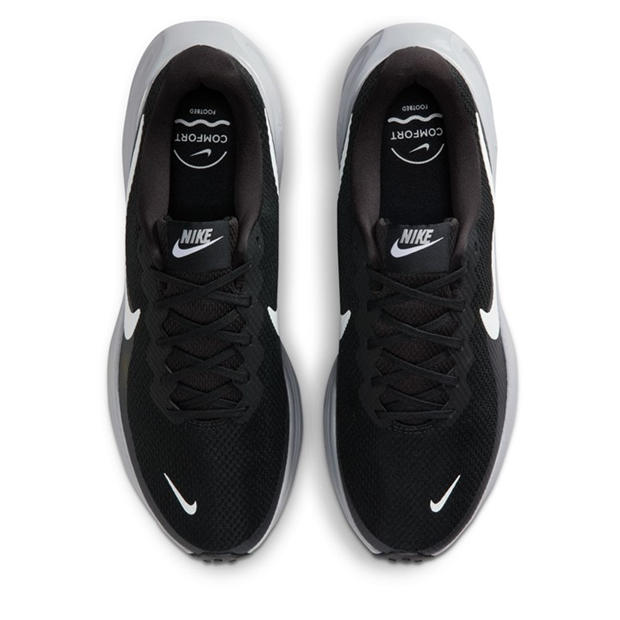 Black/Summit Wh - Nike - Revolution 8 Road Running Shoes Mens