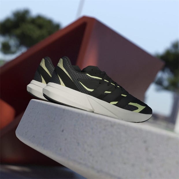Основен черен - adidas - Men's Lightblaze Classic Low-Top Trainers
