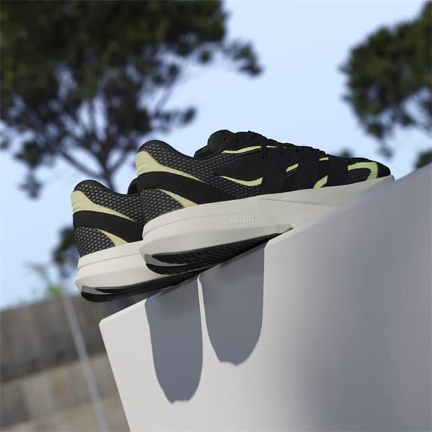 Основен черен - adidas - Men's Lightblaze Classic Low-Top Trainers