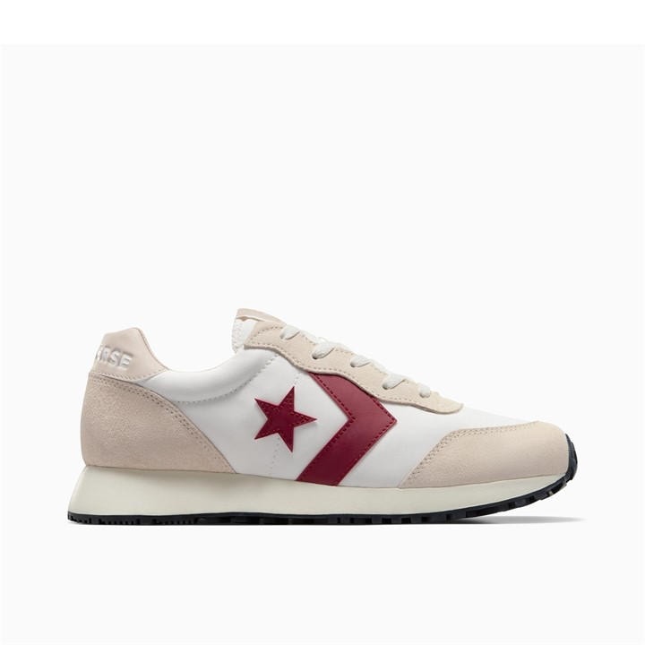 Converse  Beige  Omega Trainer Classic Low-Top Trainers in Size 10, Sports Direct